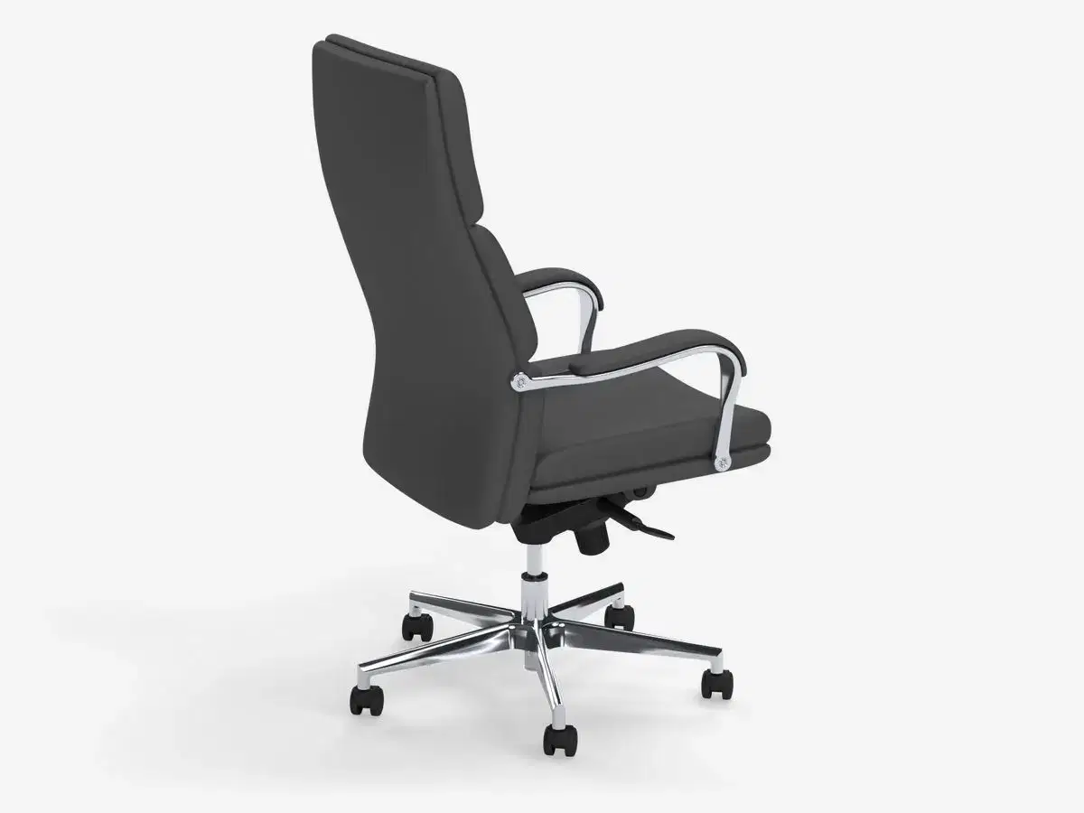 A chair that exudes power and sophistication.