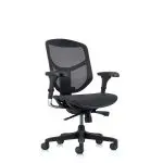 Front view of office chair.