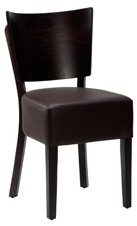 Alto VB Highchair, Dark Brown with Wenge frame