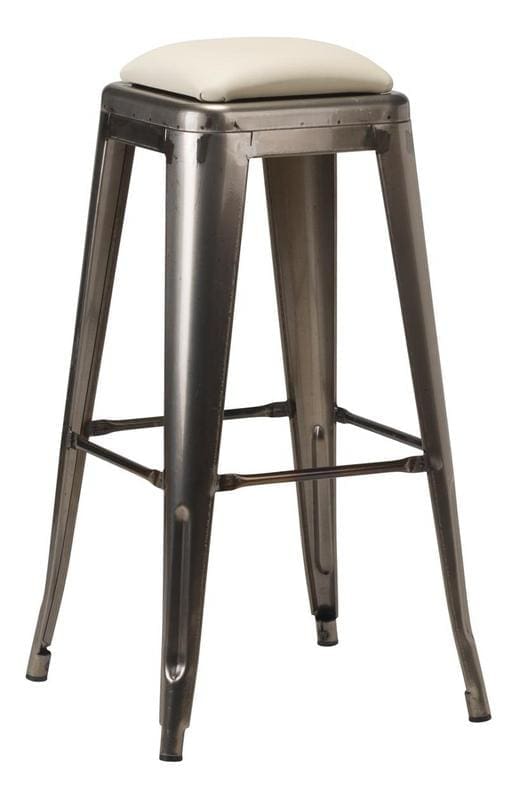 french-bistro-high-stool-gun-metal-grey-ivory-seat-pad-1