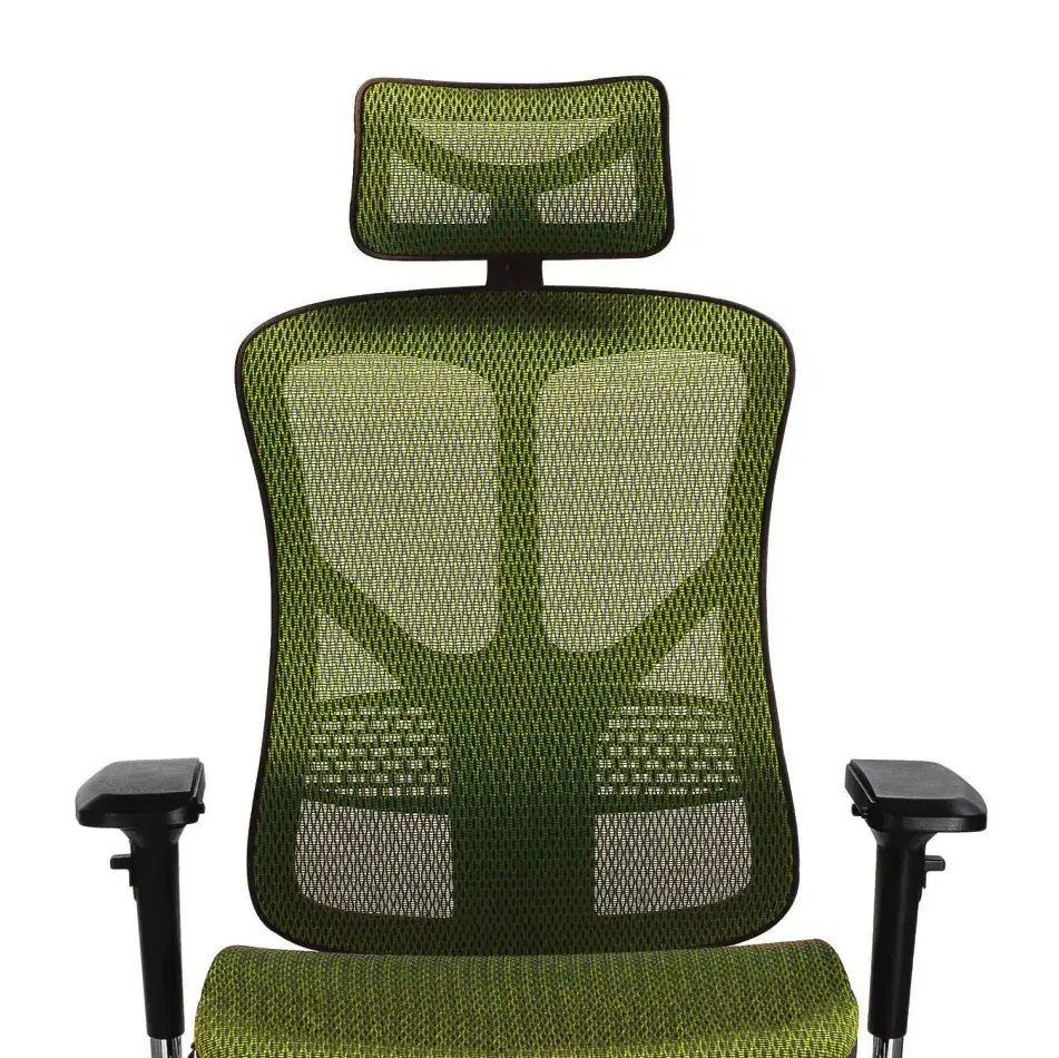 F94 102 ErgoHR MMM Front Green | Silvermans Office Furniture