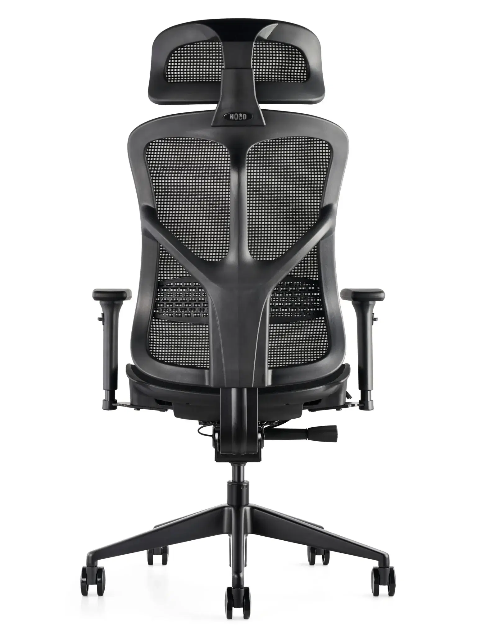 F94 102 ErgoHR MMM Front Black | Silvermans Office Furniture