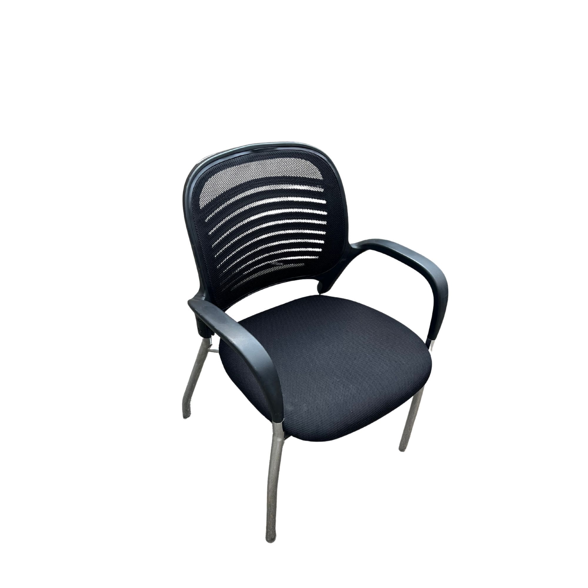 Set Of 6 Meeting Stacking Chairs