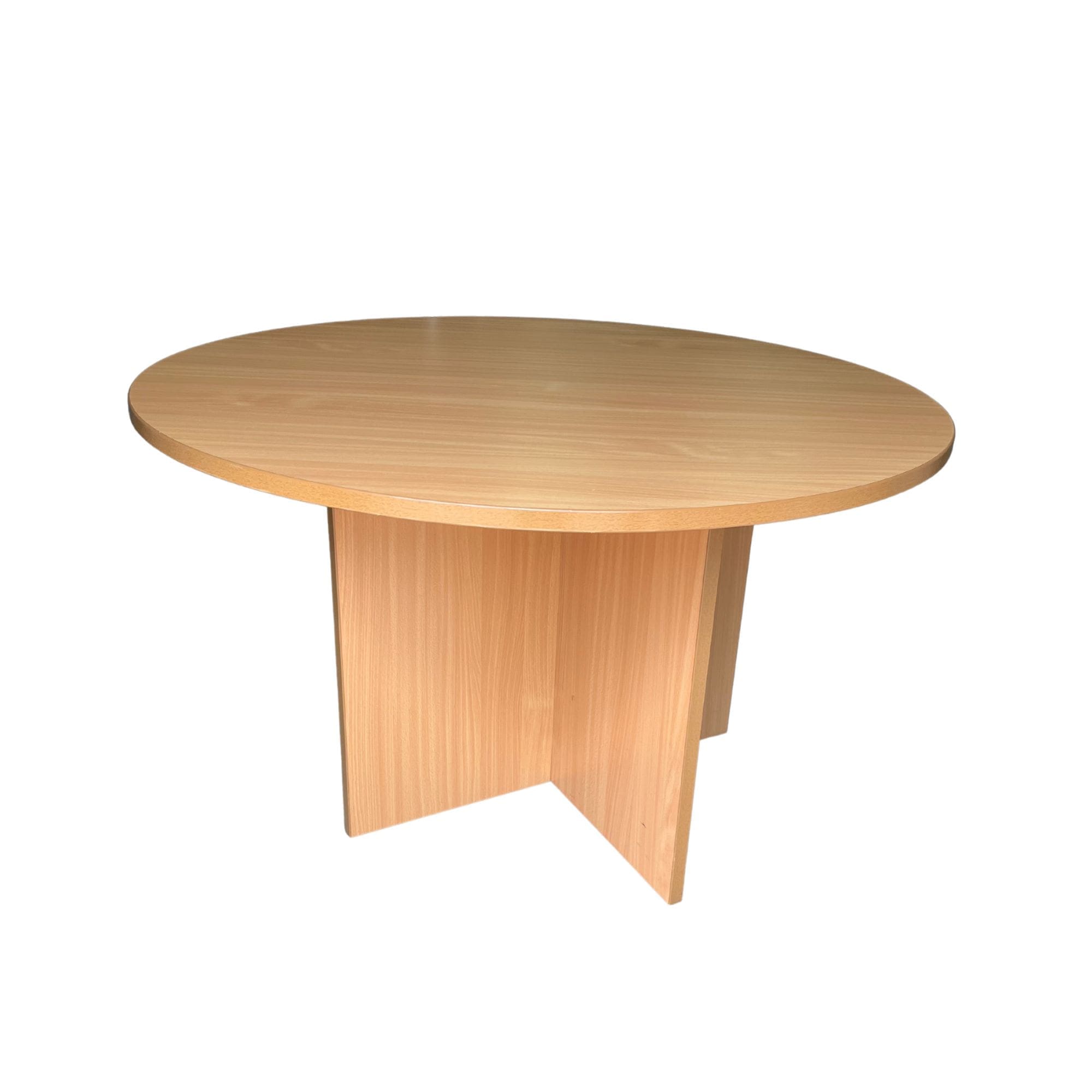 1200 Dia Round Table Beech