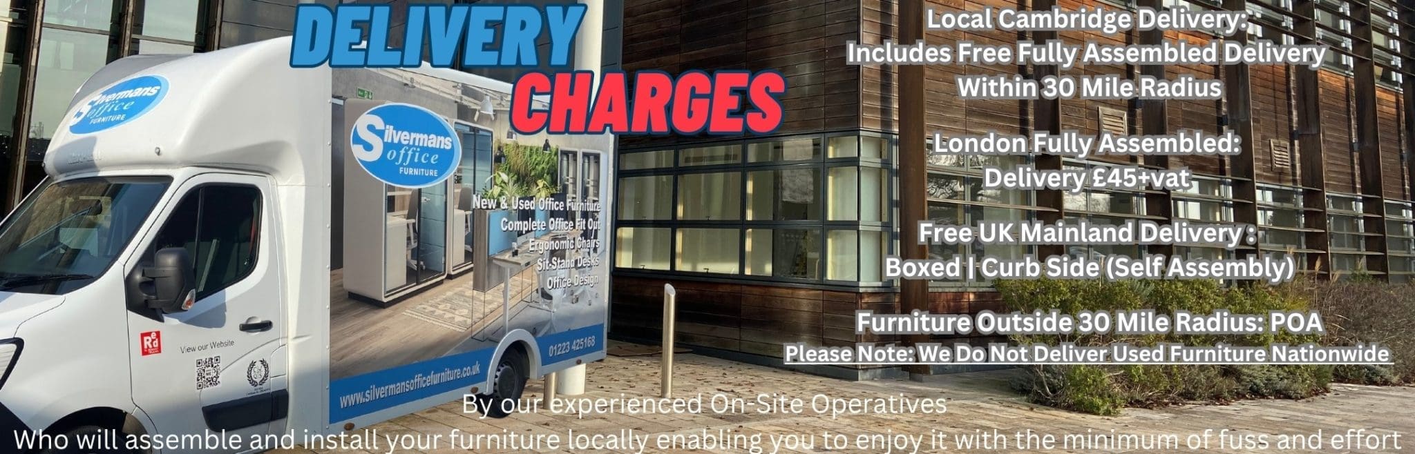 Office furniture delivery truck