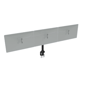 Duro Heavy Duty Triple Monitor Arm - PMA323-BK