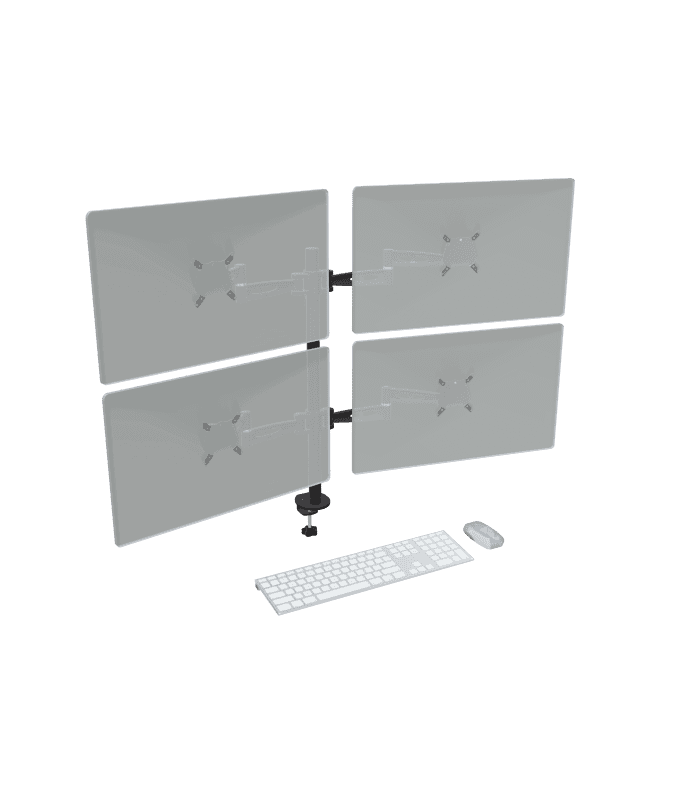 Kardo - Pole Mounted Quad Monitor Arms - PMA524