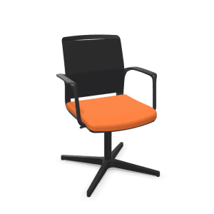 Madrid - 4-Star Swivel Meeting Chair