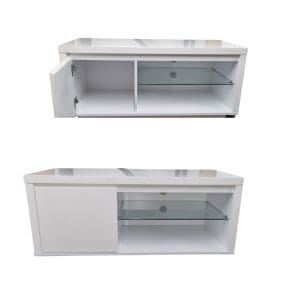 White TV Stand