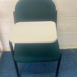 Green Chair With Tablet