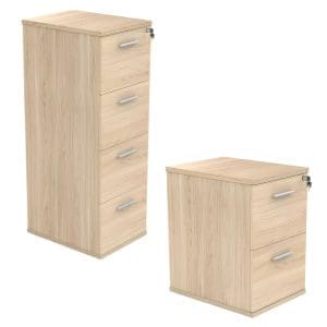 Office Basics - Filing Cabinet Office Storage Unit